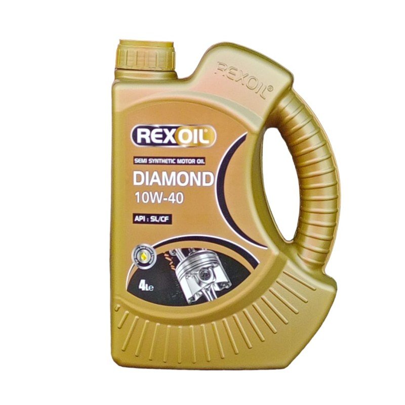 Aceite Rex-Oil Diamond 10W-40 4 Lts Semi Sintetico