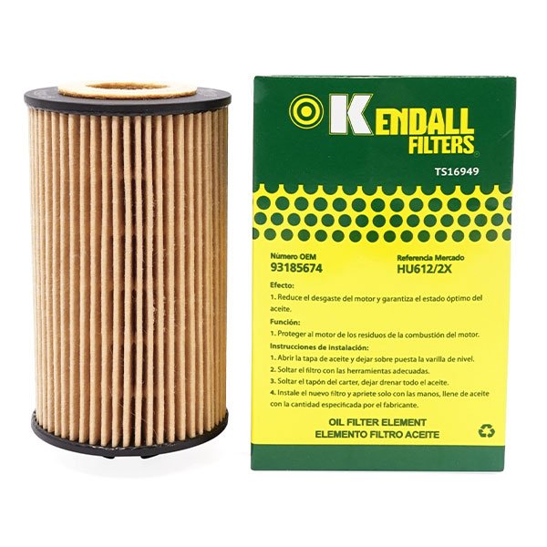 Filtro De Aceite HU612 2x Kendall 1