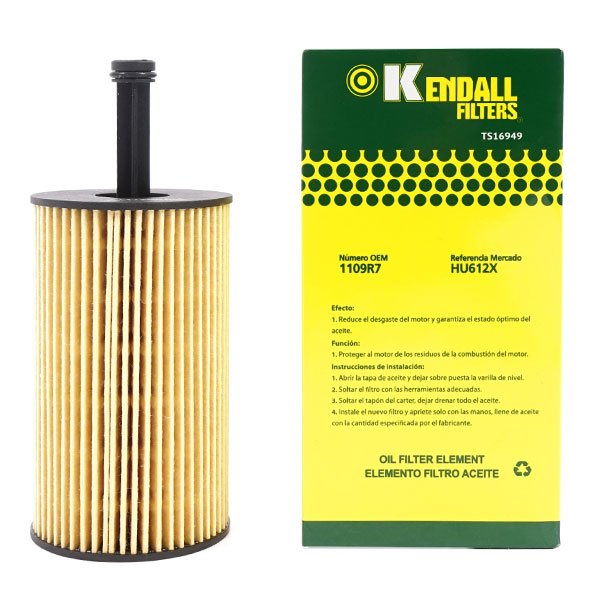 Filtro De Aceite HU612x Kendall 1