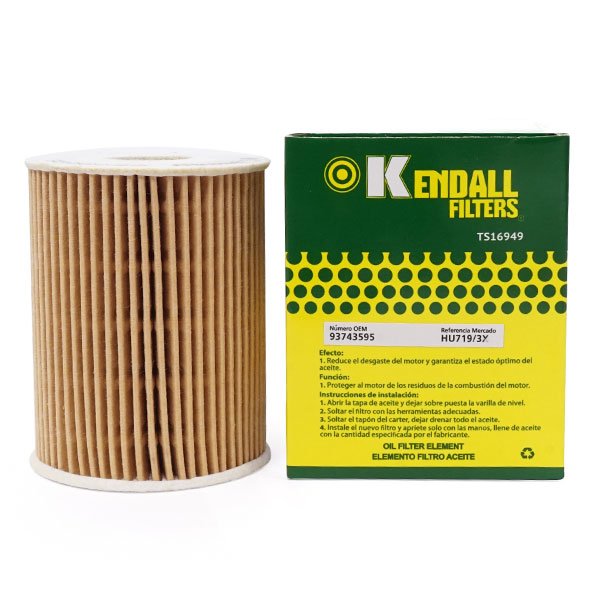 Filtro De Aceite HU719 3x Kendall 1