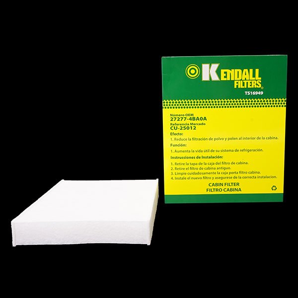 Filtro De Polen CU-25012 Kendall
