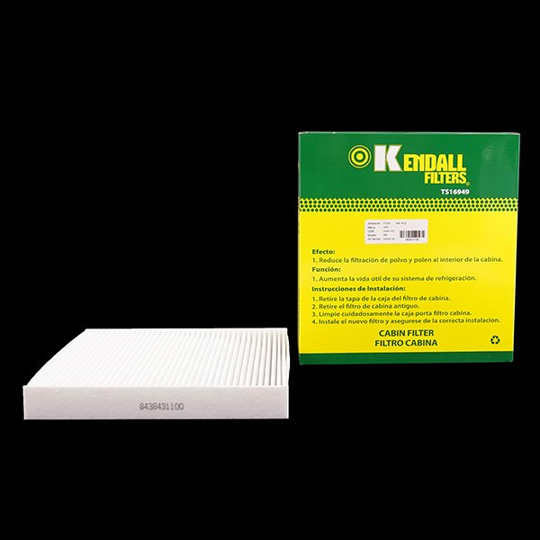 Filtro De Polen CU2345 Kendall