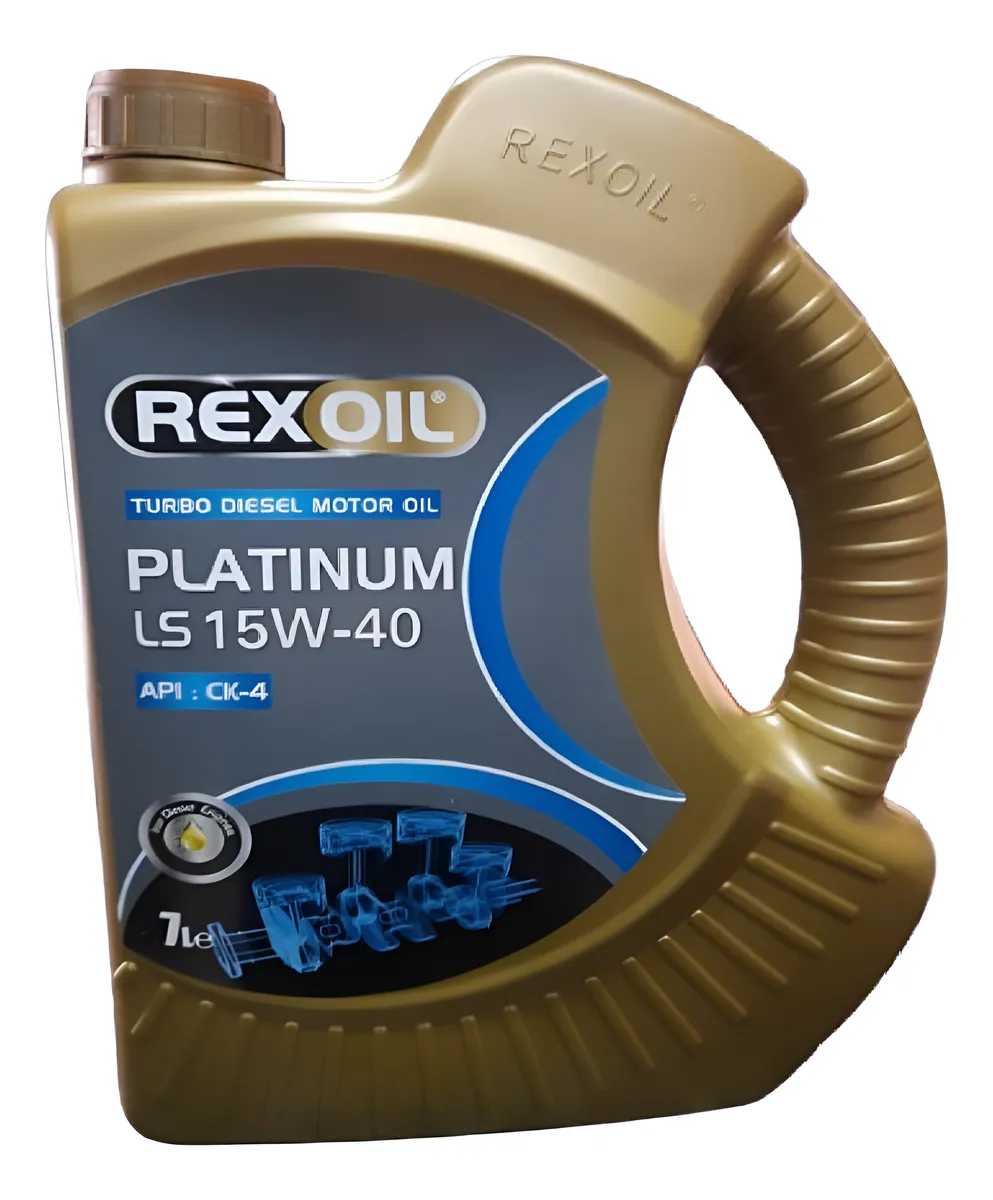 Aceite Rexoil Platinum LSPS 15w40 SN CK4 7 Litros