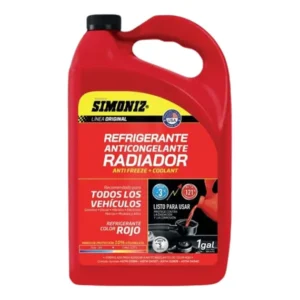Refrigerante/Anticongelante Simoniz Rojo 10% 3.78 Lts