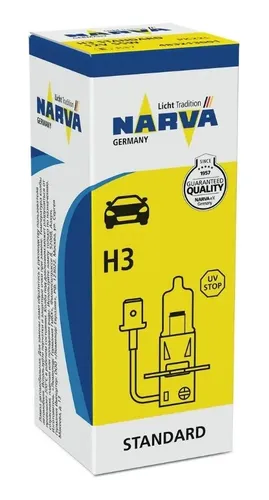 AMPOLLETA ALOGENA H-3 12V NARVA