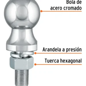 Bola Enganche Imbest 2"x1"x3" 5000 Lbs 2268 KG
