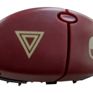 Boton Doble Hazard + Cierre Centralizado 12v 5 Pines Peugeot 206-207