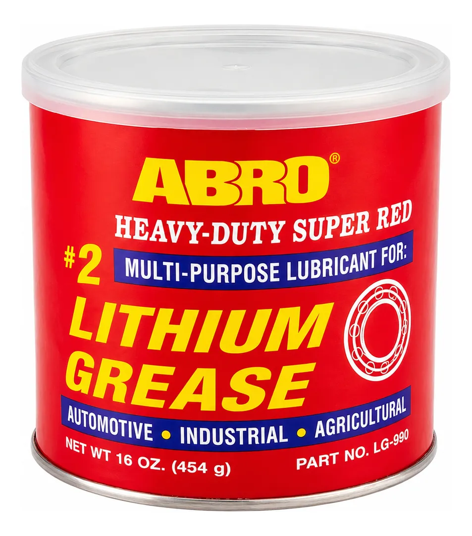 Grasa De Litio Super (Roja) 454grs ABRO